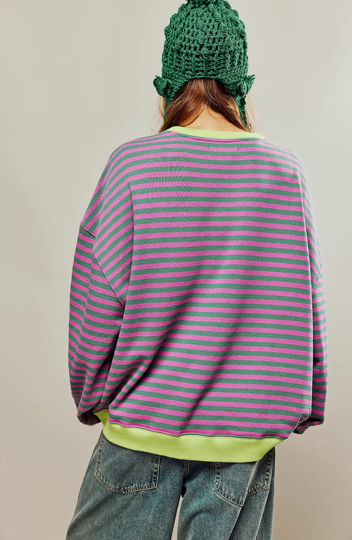 Ashley™ - Playful Striped Sweater