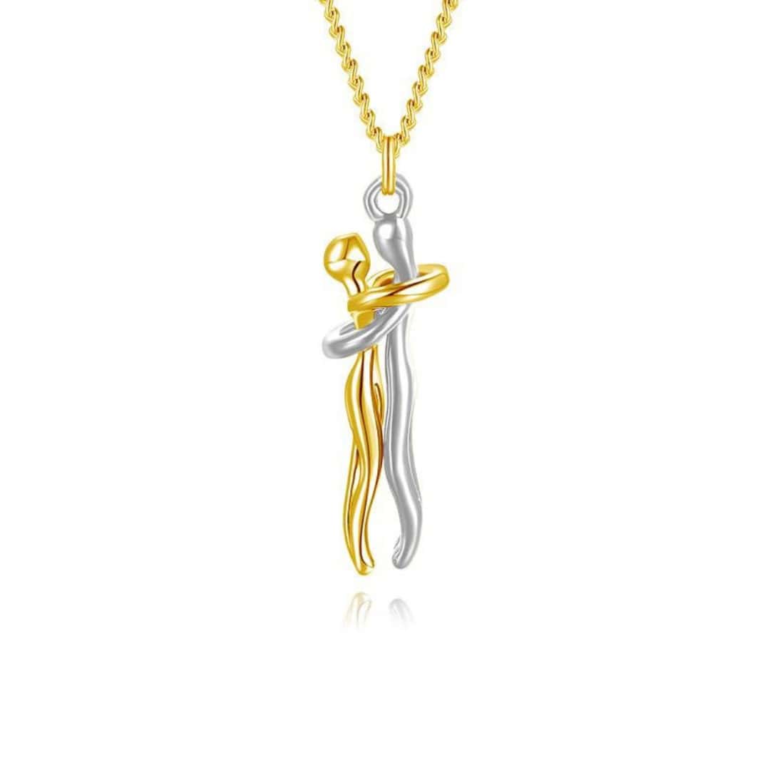 Karma™ - Couples Hugging Necklace