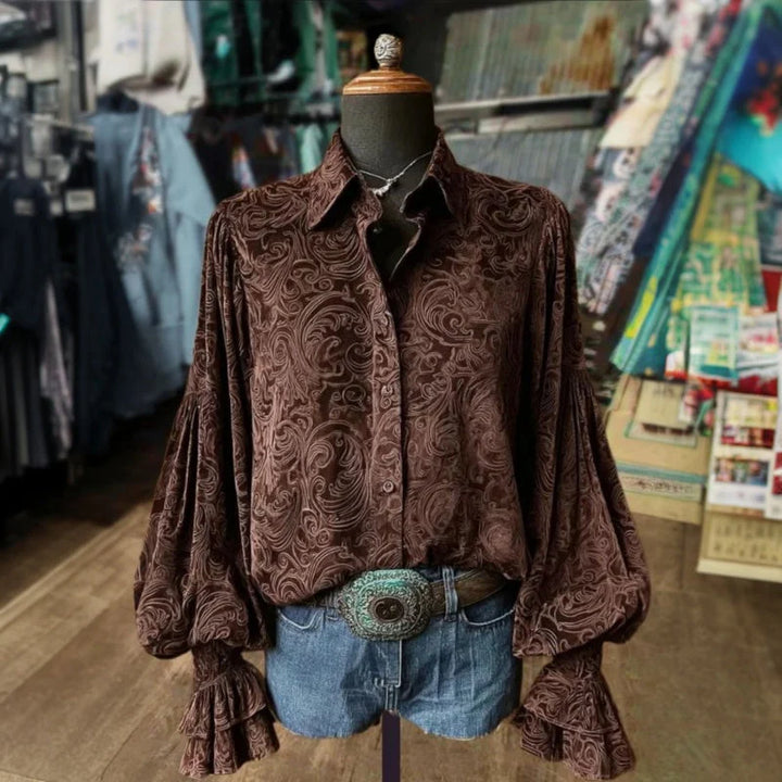 Geneva™ - Vintage Casual Blouse