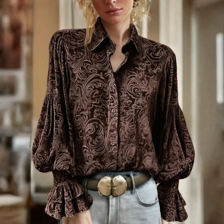 Geneva™ - Vintage Casual Blouse