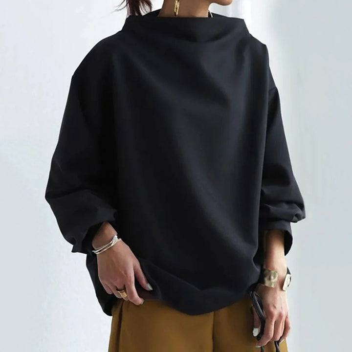 Lisa™ - High-Neck Casual Top