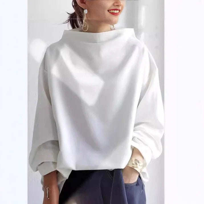 Lisa™ - High-Neck Casual Top
