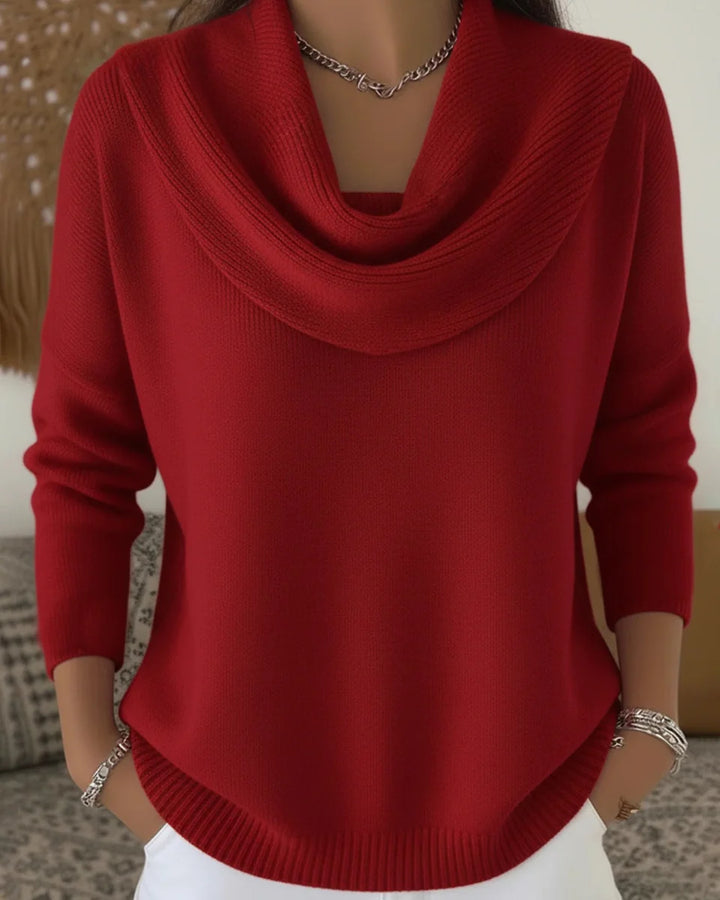 Giulia™ - Cozy Ruffle Neck Sweater