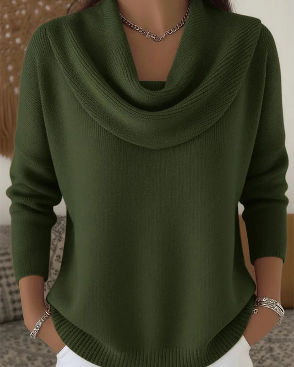 Giulia™ - Cozy Ruffle Neck Sweater