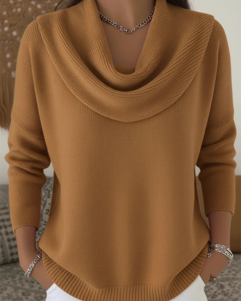 Giulia™ - Cozy Ruffle Neck Sweater
