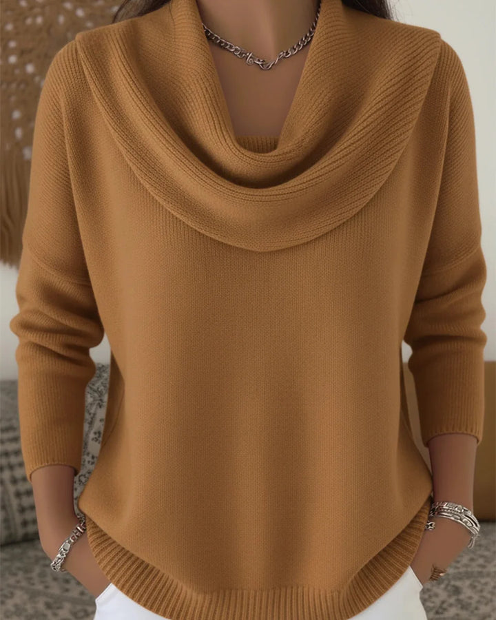 Giulia™ - Cozy Ruffle Neck Sweater