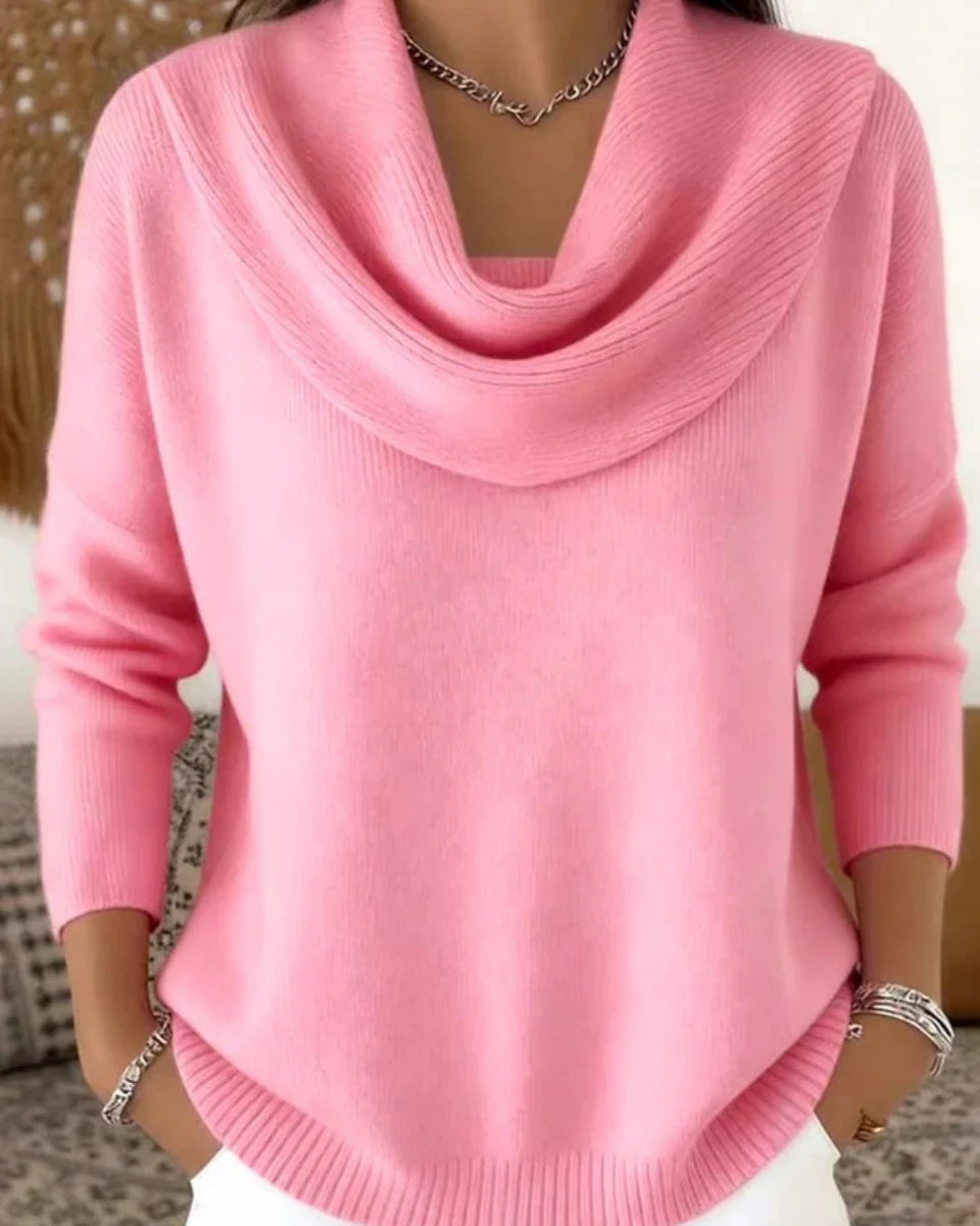 Giulia™ - Cozy Ruffle Neck Sweater