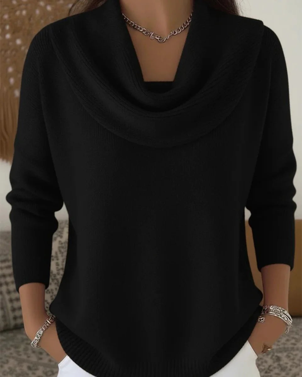 Giulia™ - Cozy Ruffle Neck Sweater