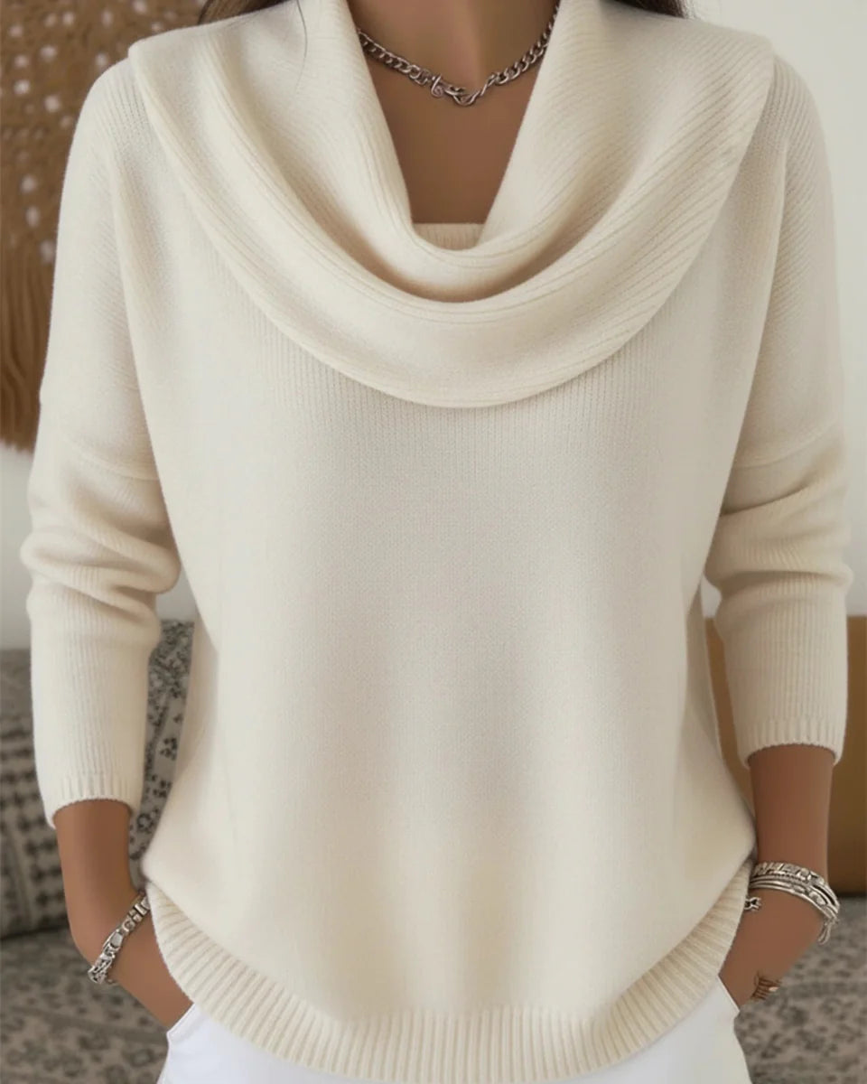 Giulia™ - Cozy Ruffle Neck Sweater