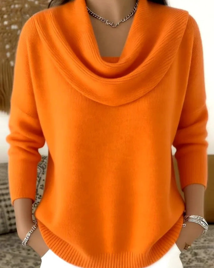 Giulia™ - Cozy Ruffle Neck Sweater