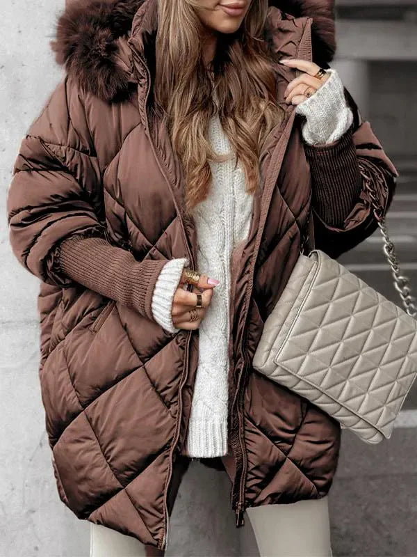 Karina™ - Quilted Luxe Winter Jacket