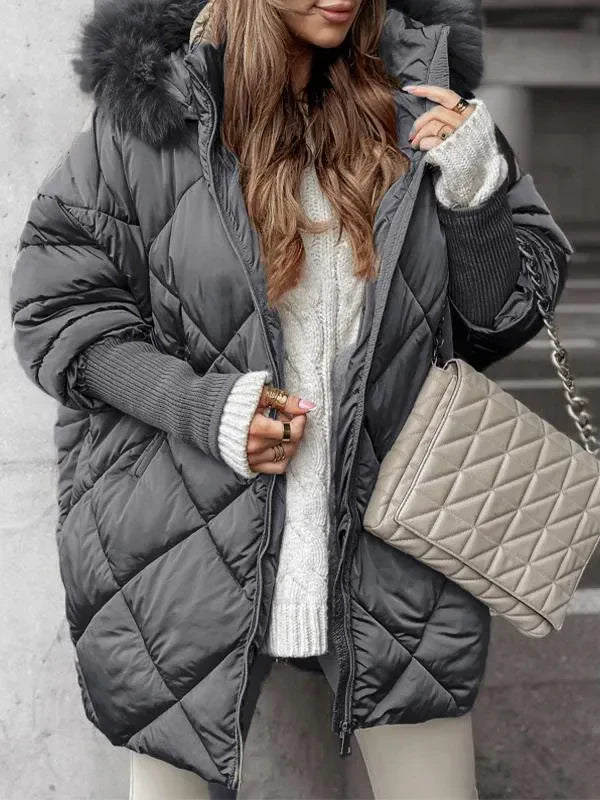 Karina™ - Quilted Luxe Winter Jacket