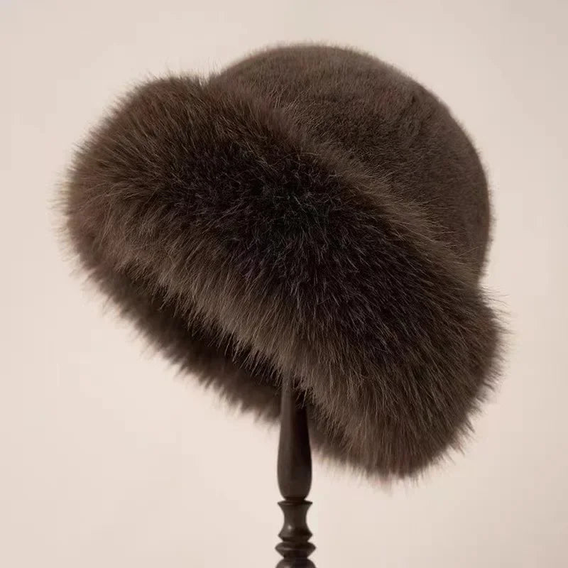 Kora™ - Elegant Faux Fur Hat
