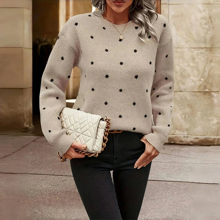 Maeve™- Polka Dot Sweater