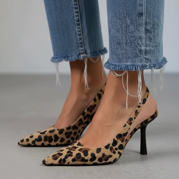 Maria™ -  Pointed Toes Slingback Heels
