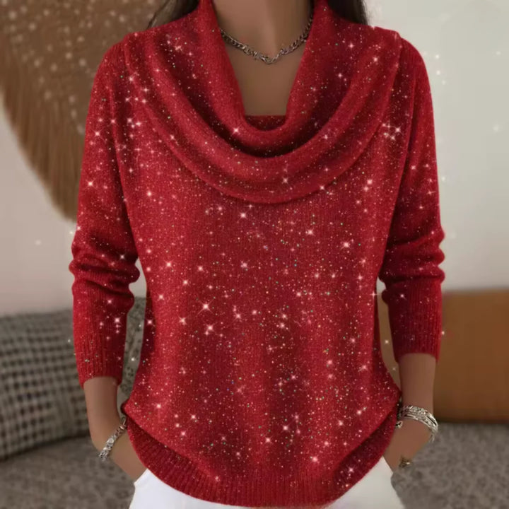 Lana™ - Elegant Sweater with Sparkling Details