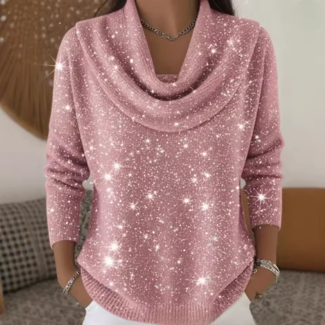Lana™ - Elegant Sweater with Sparkling Details