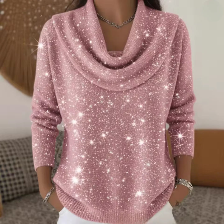 Lana™ - Elegant Sweater with Sparkling Details