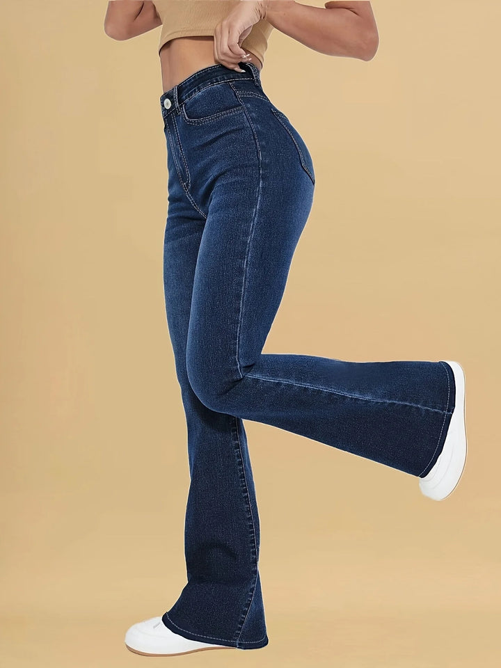 Ines™ - Modern Chic Flare Jeans