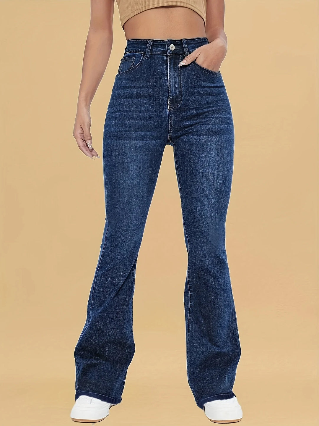 Ines™ - Modern Chic Flare Jeans