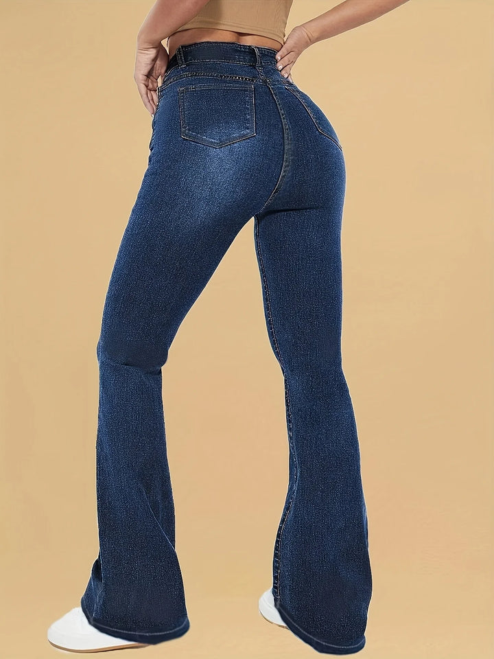 Ines™ - Modern Chic Flare Jeans